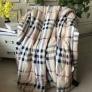 Chăn đũi hè thu Burberry họa tiết kẻ sang chảnh