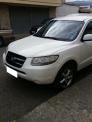 Cần bán xe Hyundai Santafe 2009 máy dầu, số tự động, màu trắng