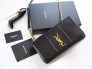 Túi nữ đeo vai kẻ sọc YSL xích vàng HT