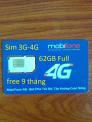Sim 4G 62GB không giới hạn mobifone free 9 tháng