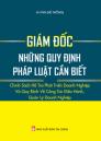 Giám đốc những quy định pháp luật cần biết