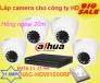 Bộ camera DAHUA dùng cho công ty