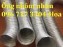 Ống gió mềm nhôm cứng chịu nhiệt Phi 80, Phi 100 giá tốt nhất