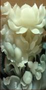 Tranh hoa sen ngọc 3D ốp tường
