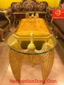 Bộ sofa thần thoại cổ điển dát vàng