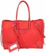Túi xách nữ Balenciaga red Leather Papier Zip-Around Tote
