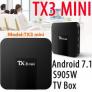Android Tanix TX3 Mini Ram 2GB, bộ nhớ trong 16GB gía 990K/ bộ, KM chuột Kiwi S183
