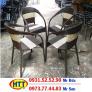 Bàn ghế cafe nhựa giả mây Hoàng Trung Tín-77