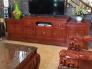 Kê. Tivi Mõ Lồi 2m20 - 2m40 ( Gỗ Hương Đá ) Đồ Gỗ Mạnh Tráng bảo hành 10 năm