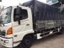 Xe tải Hino 6.4 tấn, thùng mui bạt, trả trước 100 triệu - Giao xe ngay