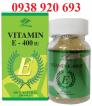 Vitamin E - 400 IU Giúp làm đẹp da, chống lão hóa