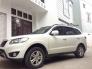 Cần bán xe Hyundai Santafe 2012 đăng kí lần đầu 12/2017 màu trắng