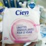 Khăn tẩy trang Cien xách tay Pháp