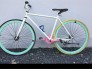 Xe đạp fixed gear / trắng zin