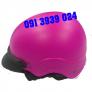 In nón bảo hiểm quảng cáo đẹp, sản xuất nón bảo hiểm giá rẽ, In logo quảng cáo theo yêu cầu