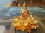 Tượng Phật địa tạng vương Bồ tát nước hoa
