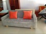 Ghế sofa chân gỗ,bọc vải cao cấp