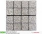 Đá Granite băm mặt 10x10 dán lưới, 400x400x18mm