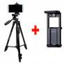 Combo Chân đế Yunteng VCT- 5208RM và giá kẹp máy tính bảng VCT- iPad
