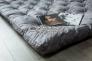 Tấm làm mềm nệm màu Xám .Tấm Topper làm mềm nệm Cao Cấp. Size 160cm. Hàng Việt Nam Mới 100%