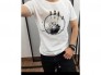 Áo thun nam ngắn tay Quảng Châu họa tiết vòng tròn Z có size lớn cho người trên 80kg