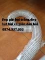 Ống gió bụi trắng D 75 giá tốt hàng có sẵn
