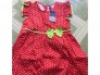 Đầm bi đỏ dành cho bé 6-7 tuổi