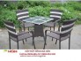 Ghế cafe mây nhựa hghi2