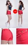 Quần jean short nữ màu sắc trẻ trung