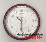 Đồng hồ treo tường hình tròn 30 cm, đồng hồ in logo theo yêu cầu
