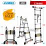 Thang nhôm rút gọn chữ A cao cấp Jumbo A250