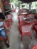 Ghế nhựa giả mây màu đỏ giá rẻ