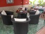 Bộ bàn ghế nhựa giả mây giá rẻ cho kinh doanh quán cafe