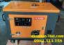 Máy phát điện chạy dầu 7kw Kama công nghệ Đức cách âm có tủ tự động đóng mở điện ATS