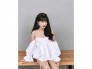 Áo bẹt vai trắng