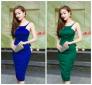 Đầm body 2 dây hở lưng