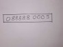 Bán sim 0888880005