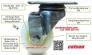 Bánh xe xoay càng inox 304 nhựa pa Colson caster