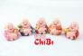 Bộ 5 Tượng Ngũ Phúc 7.5cm - Mẫu Di Lặc