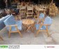 Bộ sofa tay gỗ giá rẻ