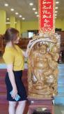 Di lặc cằm gậy như ý hàng đẹp tại mỹ tho