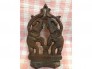 Phù điêu cặp voi gỗ Lào, có chân đế để bàn, hàng handmade 100%, hình tượng của đất nươc triệu voi