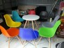 Ghế cafe nhựa chân gỗ giá rẻ nhất