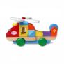 Máy bay trực thăng lắp ráp đồ chơi bằng gỗ