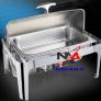 Nồi hâm nóng buffet chữ nhật 1 Ngăn Inox BF61363-1