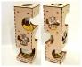 Hộp rượu vang j005 trang trí quà tặng jonnydecor