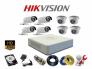 Trọn bộ 8 camera HIKVISION giá rẻ nhất