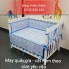 Nhận may quây gra cho nôi cũi, cắt nệm theo size yêu cầu. #0932650443 #