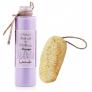 Muối massage oải hương tặng xơ mướp - Lavender Massage Salt (200g)