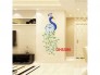 Đồng hồ trang trí Chim Công DHS386